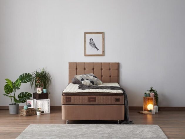 120x200 cm W. Cotton Yatak Baza Başlık Seti